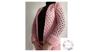 Chaqueta a crochet para mujer [upl. by Etnohc]