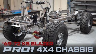 TCI Engineerings 4x4 K5 Blazer Pro1 Chassis Product Release [upl. by Asiar]