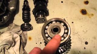 R100RS Gearbox Overhaul Part 3 Inspection [upl. by Nelrah]