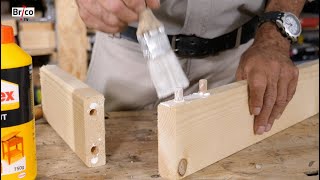 Comment bien coller le bois  Tuto Bricolage avec Robert [upl. by Yllus]