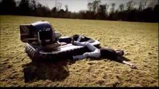 Top Gear Jeremy Clarkson Crashes Hovercraft [upl. by Moneta834]