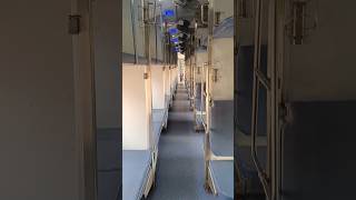 Sleeper coach Inside of LHB coach  More space amp Length compared to ICF coachindianrailwaystrain [upl. by Helfand945]