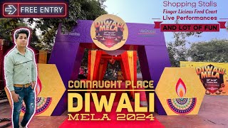 Diwali Mela 2024 Connaught Place  ￼￼Diwali Mela By Delhi Tourism  Diwali Mela CP [upl. by Lerej527]