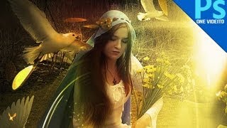 Tutorial Photoshop Fantasia y Luces by onevideito [upl. by Alyahc]