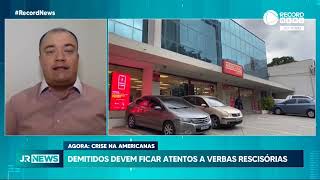 ENTREVISTA PARA RECORD NEWS CRISE NAS AMERICANAS [upl. by Ranzini]