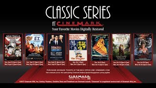 Cinemark Classic Series  Fall 2017 [upl. by Leaw]