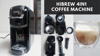 HiBrew 4in1 Coffee Machine unboxing [upl. by Aurora411]