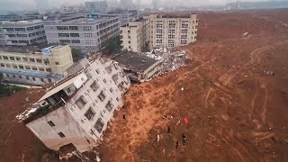 The Most Massive Landslides Caught on Camera [upl. by Yenhpad848]