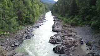 DJI Mini 2 Kisigas old village and canyon on the Babine River [upl. by Netfa213]