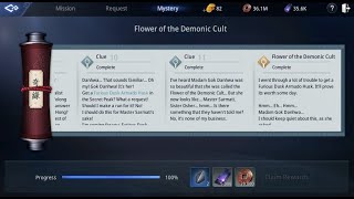 Mir4  How To Unlock 5th Scroll Of Myriad Needle Complete Mystery  Flower Of The Demonic Cult [upl. by Peggi710]