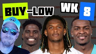 Week 8 Fantasy Football BuyLow Players crush your league [upl. by Notniv169]