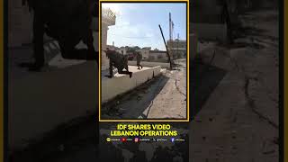 Israeli Forces Release Video Allegedly Showing Military Operations Conducted Inside Lebanon  WION [upl. by Ameerahs]