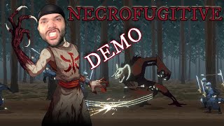 NECROFUGITIVE Demo Gameplay [upl. by Curhan]