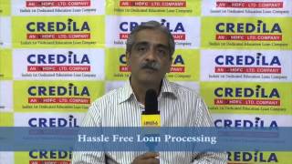 Credila Education Loan  Customer Testimonial  Mr Dhananjay Yardi Pune [upl. by Jacobo]