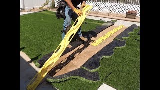 How To Make Invisible Seams In Artificial Turf  ProCutta [upl. by Arat493]