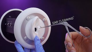 ASMR Realistic Ear Cleaning  Pulling Out No Talking [upl. by Iruj349]