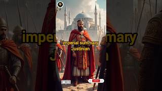 imperial summary Justinian 527565 history imperial facts historyfacts ancient romanempire [upl. by Niaz339]