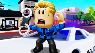 The Baby Cop Takes Over Brookhaven A Roblox Movie Brookhaven RP [upl. by Cassil]