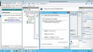 Installer configurer et utiliser une Autorité de certification sur Windows Serveur 2012  33 [upl. by Llehsam]