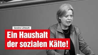 Ein Haushalt der sozialen Kälte [upl. by Fulbright265]