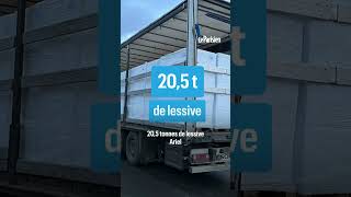 Un gang de contrefaçon de lessive démantelé 42 tonnes saisies [upl. by Ardy912]