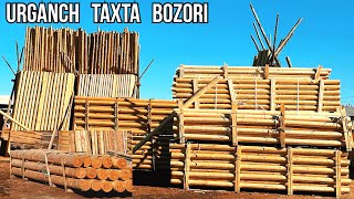 URGANCH TAXTA BOZOR  YOGOCH PLASTIK GIPSAKARTON FANER MDF NARXLARI [upl. by Darcee]