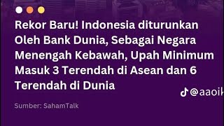 100 NEGARA MISKIN KE6 GAJI TERENDAH DI DUNIA DAN KE3 DI ASEAN ■ SATRIO PININGIT  GUS AA MAUNG [upl. by Eceinaj254]