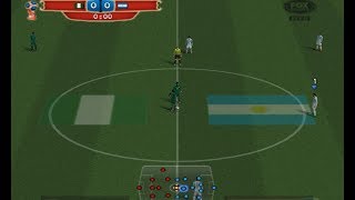 PES 2018 PS2 Nigeria vs Argentina  World Cup 2018 Russia [upl. by Arrek]