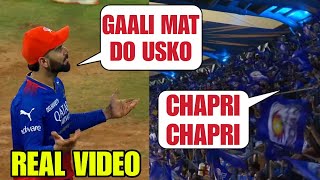 Virat Kohli requests Wankhede Crowd to stop abusing Hardik Pandya Won everyones heart  RCbvsMI [upl. by Aihtebat]