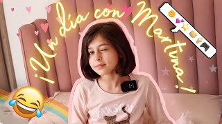 UN DÍA SÓLO CON MARTINA  Su primer vlog [upl. by Fiden]