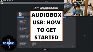 Presonus AudioBox USB How To Get Started Recording amp Mixing [upl. by Rozek]