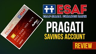 ESAF SMALL FINANCE BANK PRAGATI ACCOUNT REVIEW [upl. by Azil]