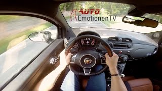 Fiat Abarth 595 Competizione POV Drive  AutoEmotionenTV [upl. by Fredi]