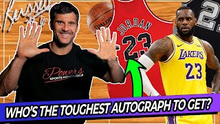 TOP 10 Basketball AUTOGRAPH SIGNINGS Collectors Want to See in 2021  PSM [upl. by Yhtnomit730]