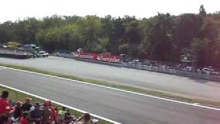 Monza 09 Last Lap  Hamiltons Accident [upl. by Robins264]