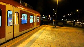 Züge in Grafing Bahnhof  NightVersion   22122014 [upl. by Tomasine236]