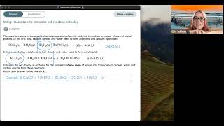 Using Hesss Law to Calculate Net Reaction Enthalpy [upl. by Platto]