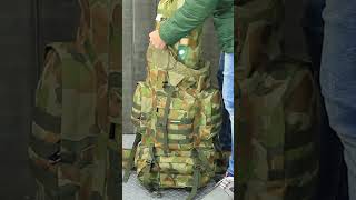 Caribee Platoon 70L Rucksack rucksack hiking military [upl. by Chuipek]