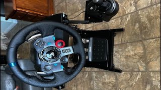 VEVOR G920 Racing Steering Shifter Mount fit for Logitech G27 G25 G29 Gaming Stand Review [upl. by Alrad]