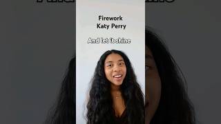 Firework  Katy Perry cover singing pop music shorts firework katyperry karaoke foryou [upl. by Siroled565]