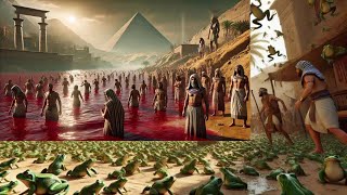 Bible Story Time  The Ten Plagues of Egypt  Blood and Frogs Part 1 [upl. by Pia362]