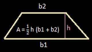 Trapeziu area  Area of Trapezoid  Formula derivation [upl. by Lahpos]