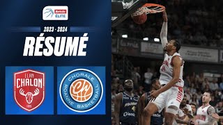 ChalonSaone vs Roanne  Resume 20232024  LNB Officiel [upl. by Kcub]