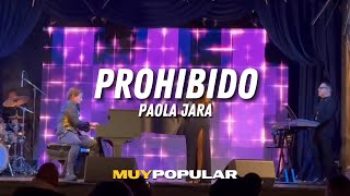 Paola Jara canta “prohibido” en colaboración con Arthur Hanlon en New York [upl. by Ricoriki]