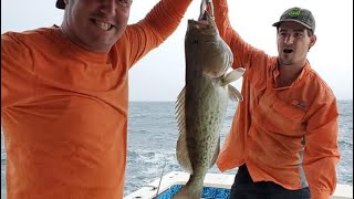 On the Parker 2320 Sport Cabin Trolling for Grouper through a thunderstorm in the Gulf of Mexico [upl. by Tsyhtema245]