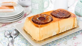 Tarta de Piña y Queso Sin Horno  Postres FÁCILES Y RÁPIDOS [upl. by Buckler]