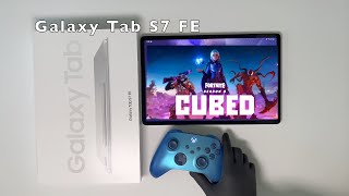 Samsung Galaxy Tab S7 FE  unboxing amp Gameplay  PUBG Genshin Impact CODM [upl. by Mikah]