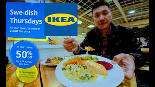 IKEA Canada 50 off main dishes Swedish Thursday [upl. by Atinaujnas]