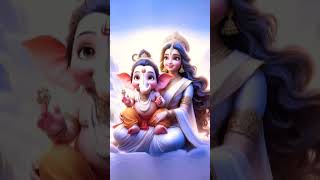 Bhagwaan shiv parvati aarti✨ shortvideo shorts trending shivparvati ganesh aarti songs [upl. by Nylear]