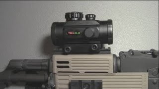 TruGlo Red Dot Shooting at 100 yards [upl. by Telrats434]